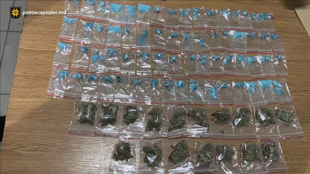Droguri în valoare de 450 000 lei , scoase din circuit de Poliția Capitalei